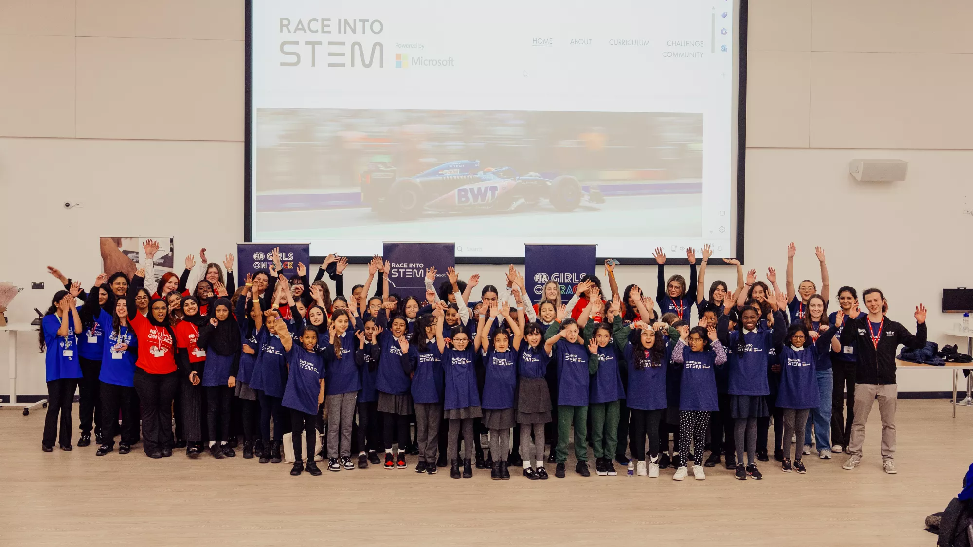 BWT Alpine F1 Team s’associe à Microsoft pour lancer le programme mondial « Race into STEM »